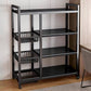 رف تخزين مع عربة متحركة منظم أدوات المطبخ 90×31×131 Etagère de stockage avec chariot mobile