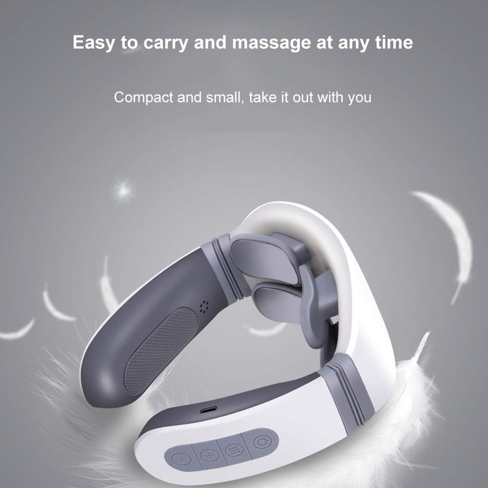 Cervical spine Massager Neck Protector مدلك العمود الفقري العنقي حامي الرقبة  ذكي  تدليك متعدد الأوضاع