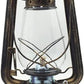 مصباح زيتي كلاسيكي عتيق، قطعة فنية زخرفية، فانوس عتيق Lanterne de lampe à huile de kérosène,