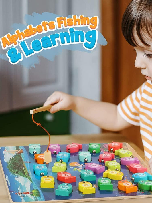 Jeu pêche éducatif apprentissage لعبة صيد تعليمية للأطفال