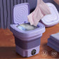 غسالة صغيرة محمولة آلة غسيل صغيرة قابلة للطي Machine à laver portable pliable