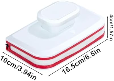 Essuie-glace magnétique double face pour nettoyage de vitre ماسحة زجاج أمامية مغناطيسية مزدوجة الجوانب لتنظيف النوافذ، منظف نوافذ مغناطيسي
