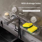 رف حمام عصري مزود بأكواب شفط Étagère à ventouse moderne pour salle de bain