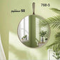 مرآة حائط دائرية بتصميم أنيق وبسيط، قطعة ديكور Miroir mural rond au design épuré et élégant pièce décorative