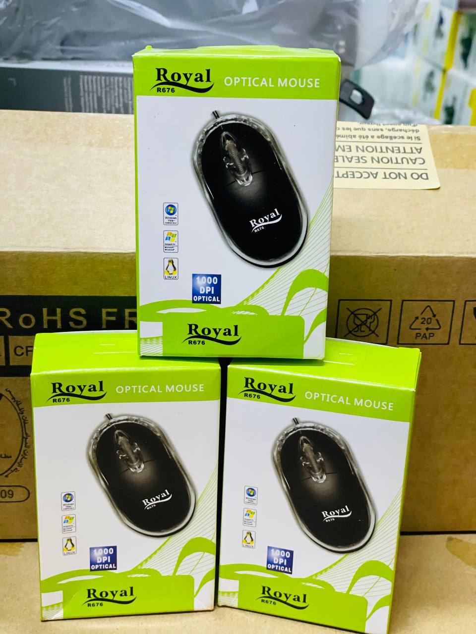 ROYAL souris PC Optical mouse