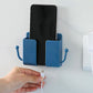 Multifunctional wall mount mobile phone holder حامل هاتف محمول متعدد الوظائف يمكن تثبيته على الحائط