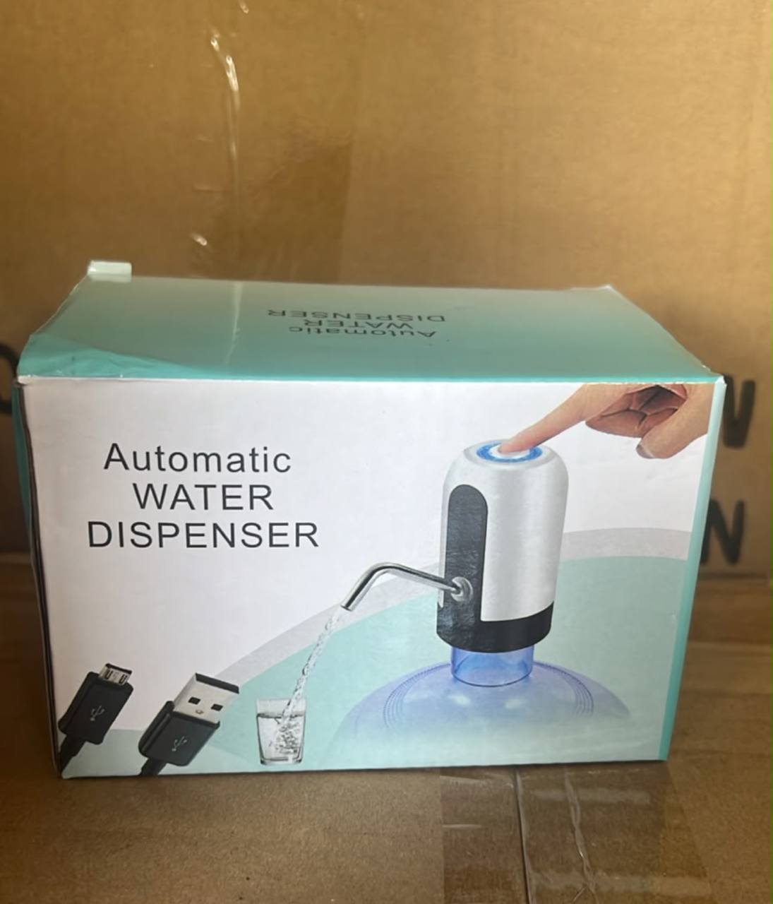 مضخة ماء كهربائية قابلة للشحن موزع أوتوماتيكي للزجاجات Pompe à eau électrique rechargeable