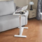طاولة جانبية للسرير طاولة كمبيوتر محمول بيضاء عصرية بعجلات Table de chevet à roulettes blanche moderne pour ordinateur portable