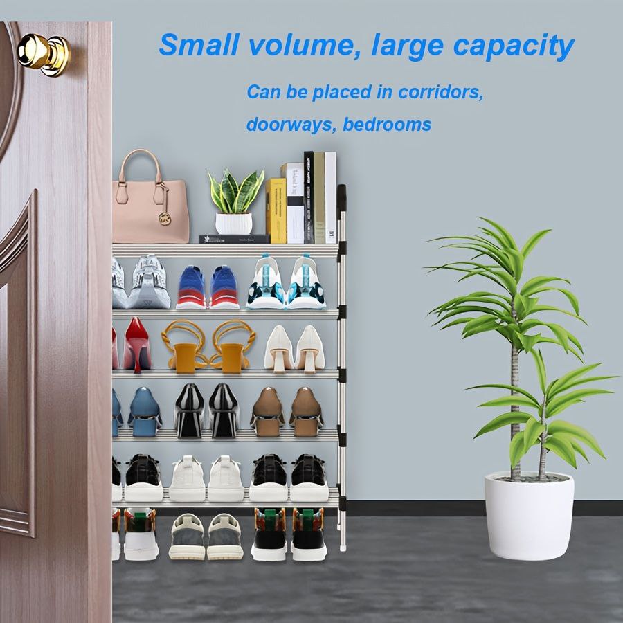 Multifunctional storage shoed rack 8 رف تخزين الأحذية متعدد الوظائف 8