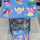 Table et une chaise pliante pour enfant طاولة وكرسي قابل للطي للأطفال
