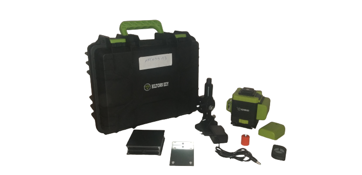 Niveau laser Weytoll 4D 16 lignes أداة تسوية متعددة الوظائف تعمل ببطارية ليثيوم قابلة لإعادة الشحن عبر منفذ USB، مزودة بمستوى ليزر بزاوية 3 درجات