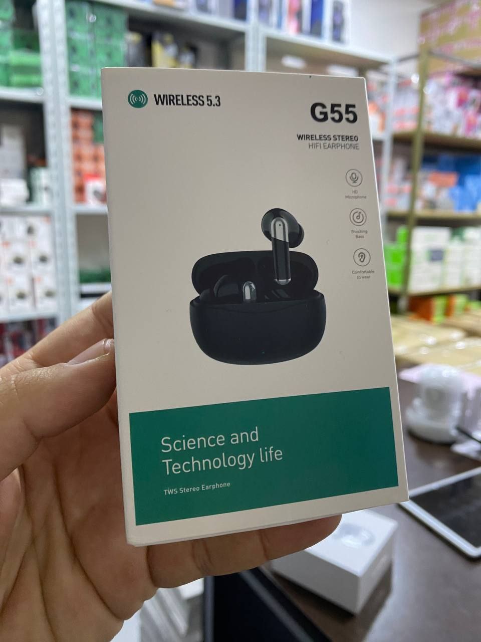 Stereo Earphone G55 Wireless
