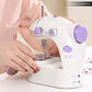 Mini sewing machine ماكينة خياطة صغيرة محمولة بسرعتين قابلة للتعديل، آلات خياطة كهربائية