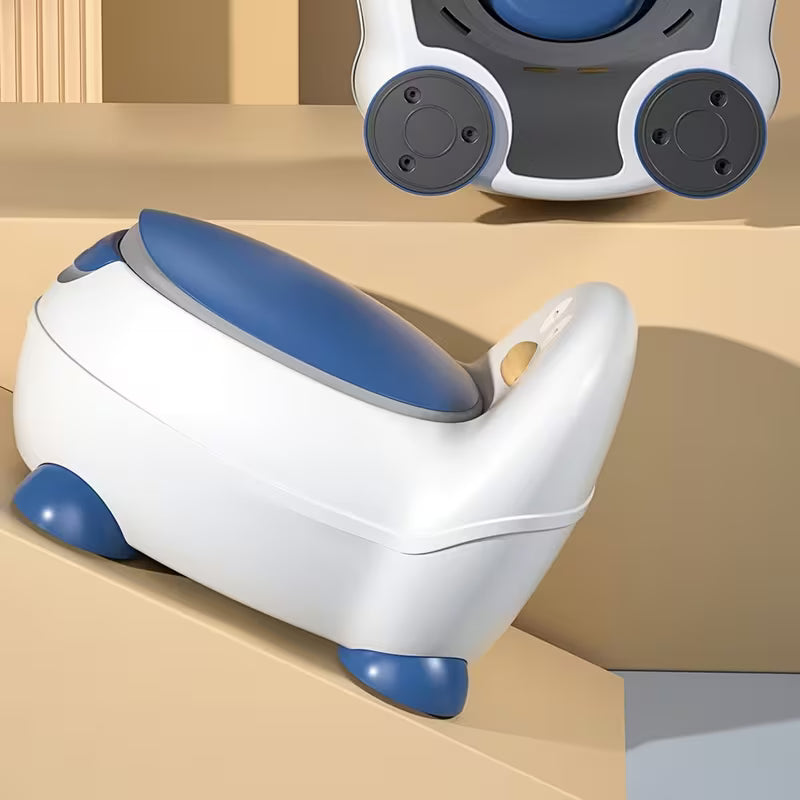 مرحاض تدريبي محمول على شكل بطة للأطفال الصغار Toilette d'Apprentissage en Forme de Canard pour Jeunes