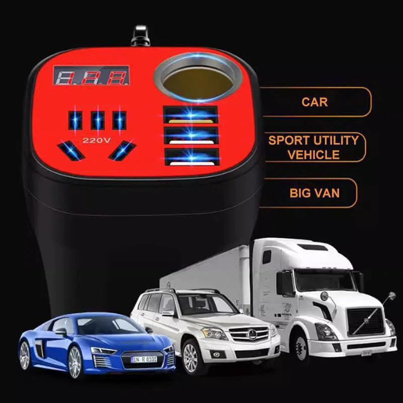 محول طاقة السيارة Car Power inverter Convertisseur de puissance pour voiture