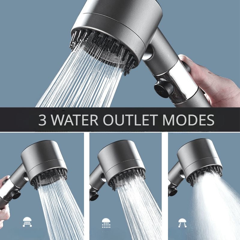 Turbocharged shower head رشاش الحمام المموج و مشط