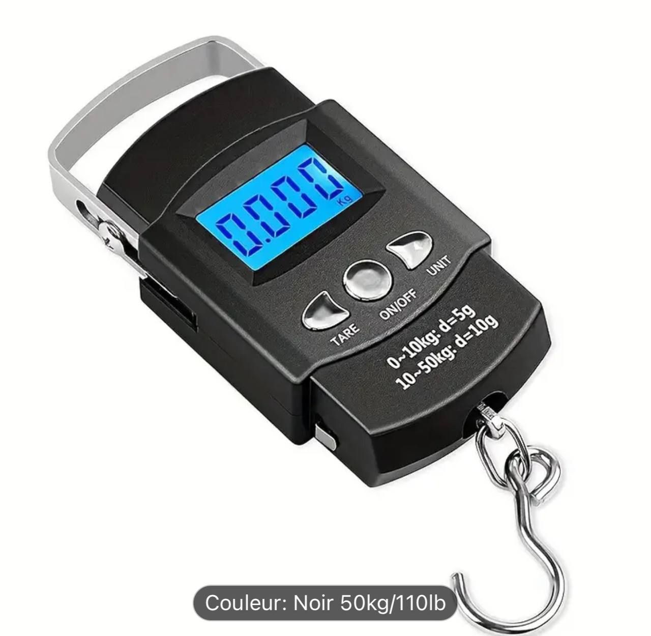 Balance Électronique Portable pour Bagages ميزان الأمتعة الإلكتروني المحمول