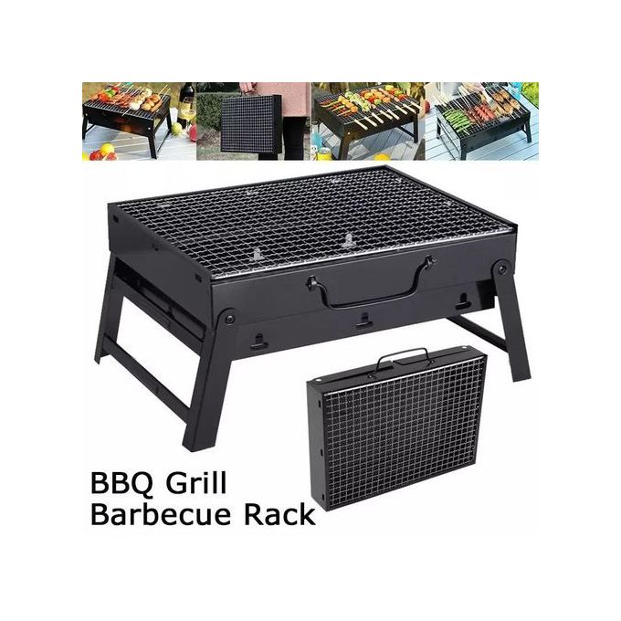 Barbecue au charbon portable et pliable حجم كبير شواية فحم محمولة وقابلة للطي