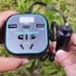 Convertisseur onduleur de voiture 200W Adaptateur 12/24 V vers prise de courant 220 V Chargeur rapide
