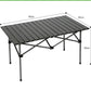 طاولة تخييم قابلة للطي محمولة للنزهات Table de camping pliable portable pour pique-nique,jardin,randonnée,voyage,95x55x50cm