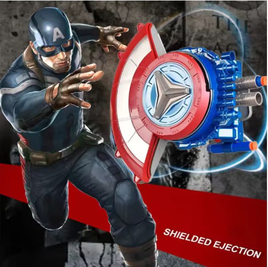 Lanceur de Bouclier Captain America jouet كابتن أمريكا رامي الدروع