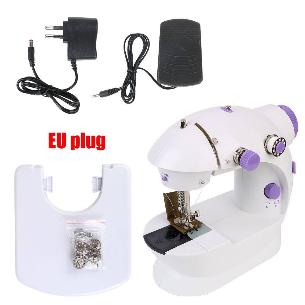 Machine à coudre électrique portable, avec éclairage et contrôle de vitesse ماكينة خياطة كهربائية محمولة