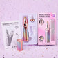 Rechargeable eyebrow trimmer