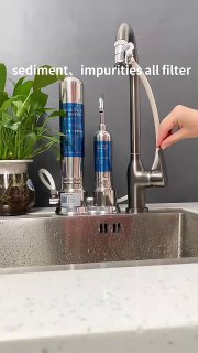 Purificateur d'eau domestique en acier inoxydable جهاز تنقية المياه المنزلي المصنوع من الفولاذ المقاوم للصدأ
