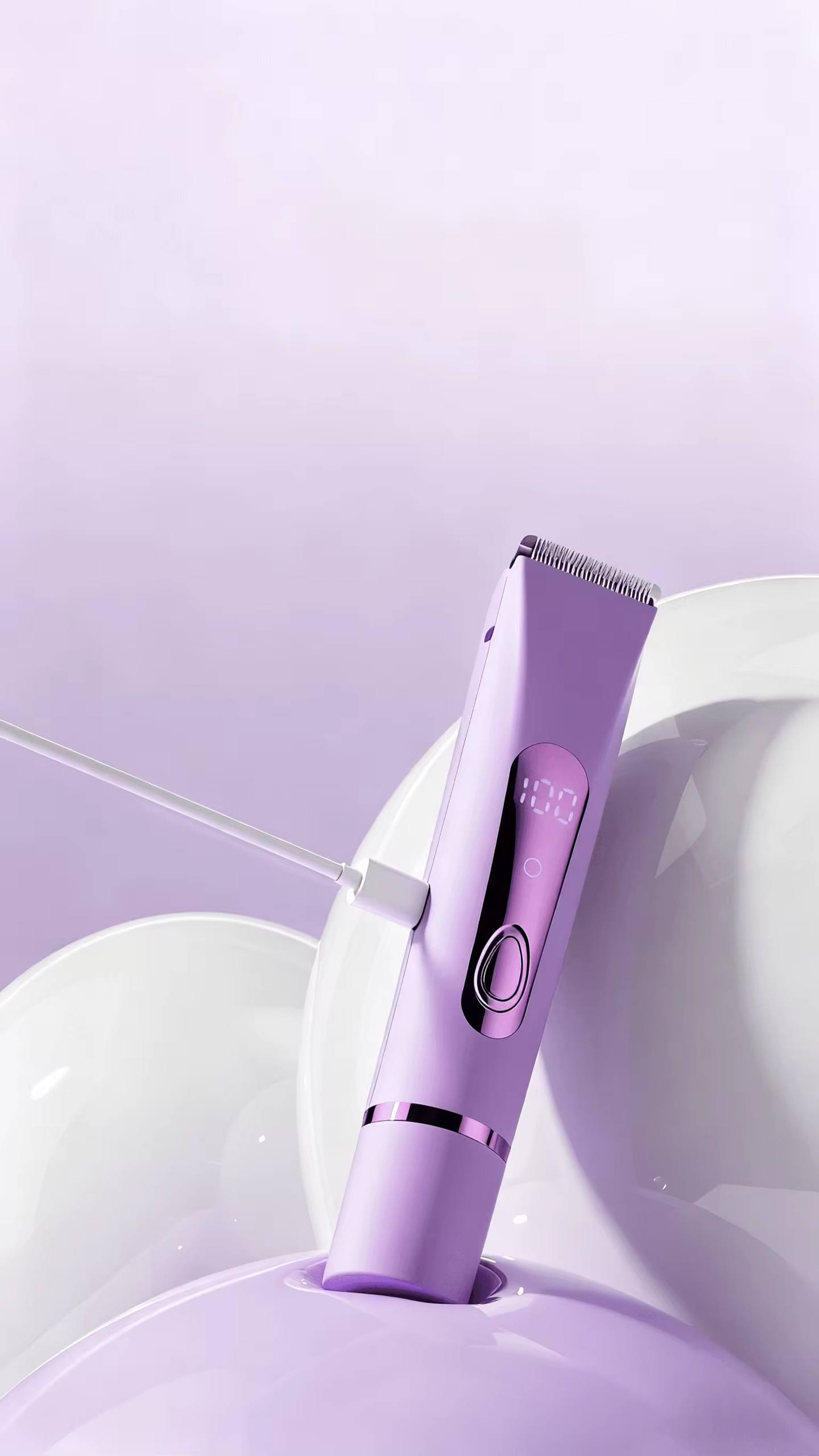 Tondeuse électrique rechargeable ماكينة تشذيب كهربائية قابلة لإعادة الشحن 2 في 1