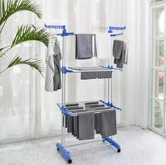 Three layers of clothes hanger 50kgs علاقة ملابس بثلاث طبقات