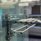 Suction cup multi pole towel drying rack