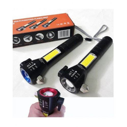 مصباح يدوي متميز متعدد الإستعمالات Lampe de poche led lumineuse avec 5 mode et deux lampe d'éclairage