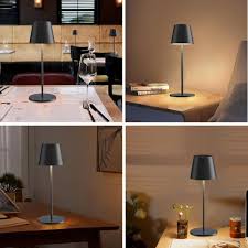 Lampe de table rechargeable LED