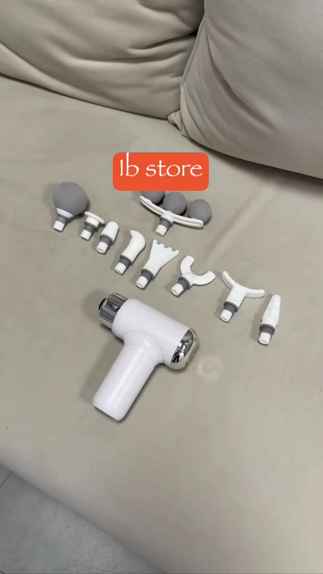 مسدس تدليك بـ 3 رؤوس Pistolet de Massage 3 Têtes