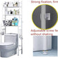 Toilet rack Étagère de Salle de Bain 3 Niveaux au-dessus des Toilettes رف حمام ثلاثي الطبقات فوق المرحاض
