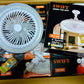 Ventilateur de plafond avec lampe LED بولة فرفرة مروحة سقف مزودة بإضاءة LED