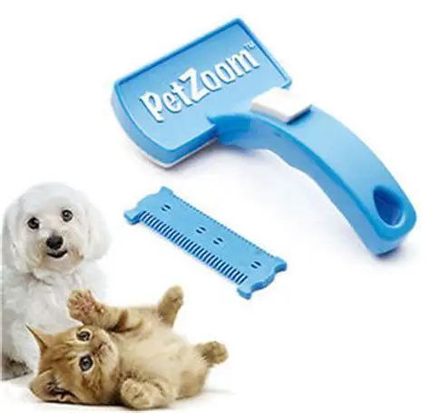 peigne et tondeuse pour animaux de compagnie, 2 brosses pour chiens et chats, éliminateur de poils d'animaux, soins, nettoyeur de poils, nettoyage, beauté