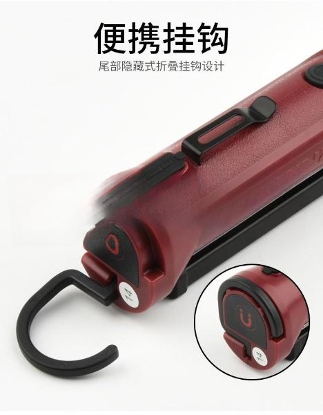 Battery Powered Adjustable LED Flashlight مصباح يدوي LED قابل للتعديل يعمل بالبطارية
