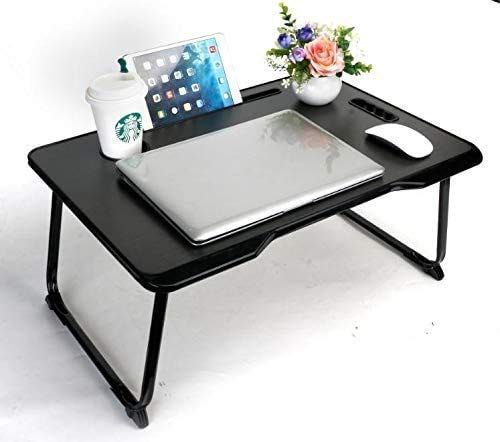 مكتب كمبيوتر محمول قابل للطي للسرير Bureau d'ordinateur portable pliable pour lit