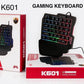 لوحة مفاتيح ألعاب بيد واحدة VENCOR K601 RGB Clavier Gaming Monomains