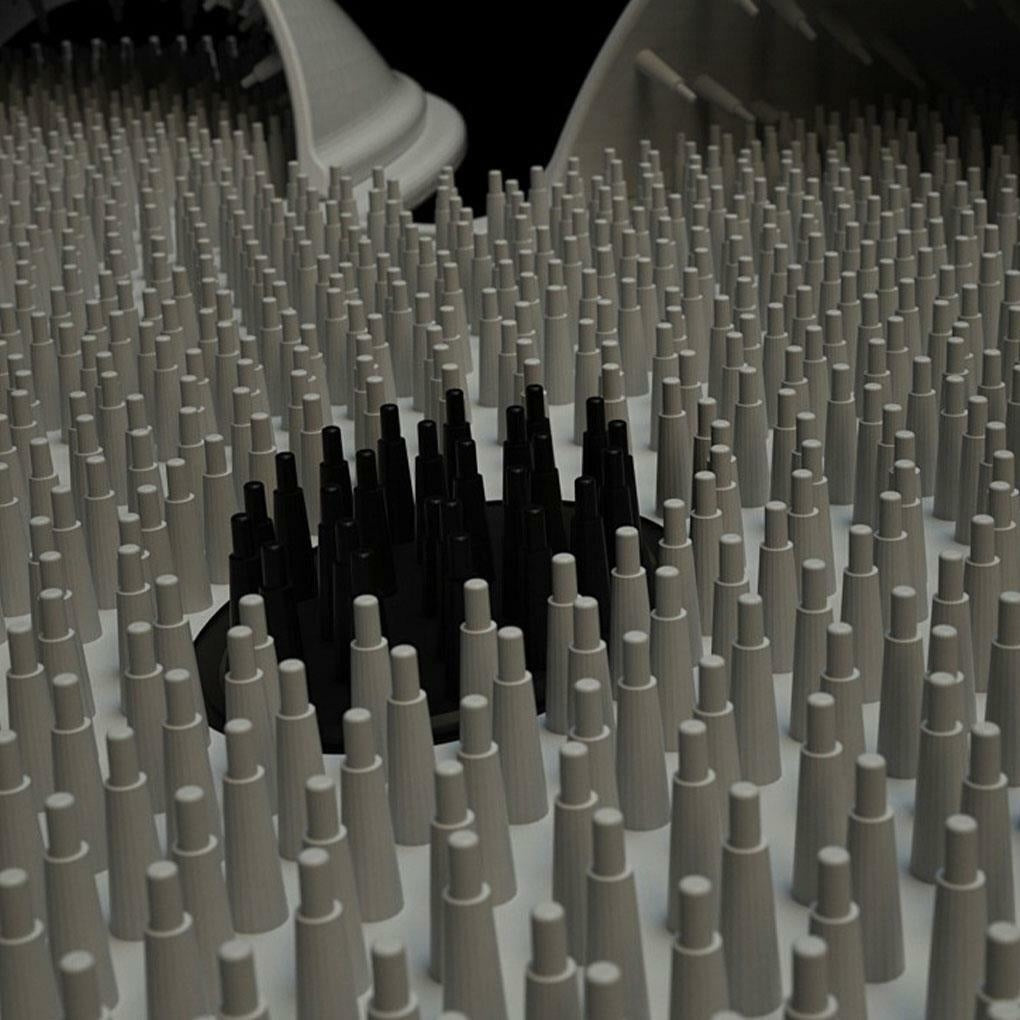 حصيرة تدليك متعددة الوظائف Polymères de massage multi fonctionnels en silicone