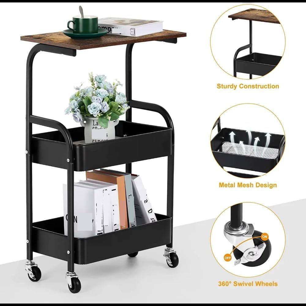 عربة تخزين متعددة الوظائف Chariot de Rangement Multifonctionnel