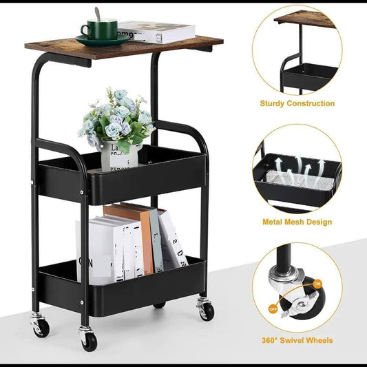 عربة تخزين متعددة الوظائف Chariot de Rangement Multifonctionnel