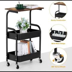 عربة تخزين متعددة الوظائف Chariot de Rangement Multifonctionnel