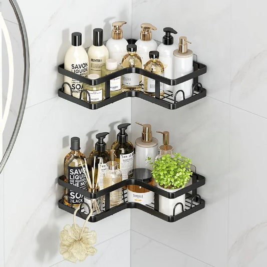 Étagère D Angle Murale رفوف الحمام