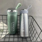 ترمس صغير من الفولاذ المقاوم للصدأ، زجاجة معزولة للماء الساخن Mini thermos en acier inoxydable, bouteille isotherme pour eau