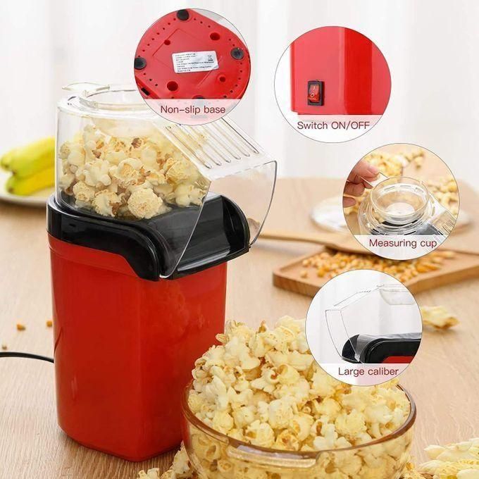 Machine à pop-corn portable Machine à air chaud آلة محمولة لصنع الفشار تعمل بالهواء الساخن للاستخدام المنزلي