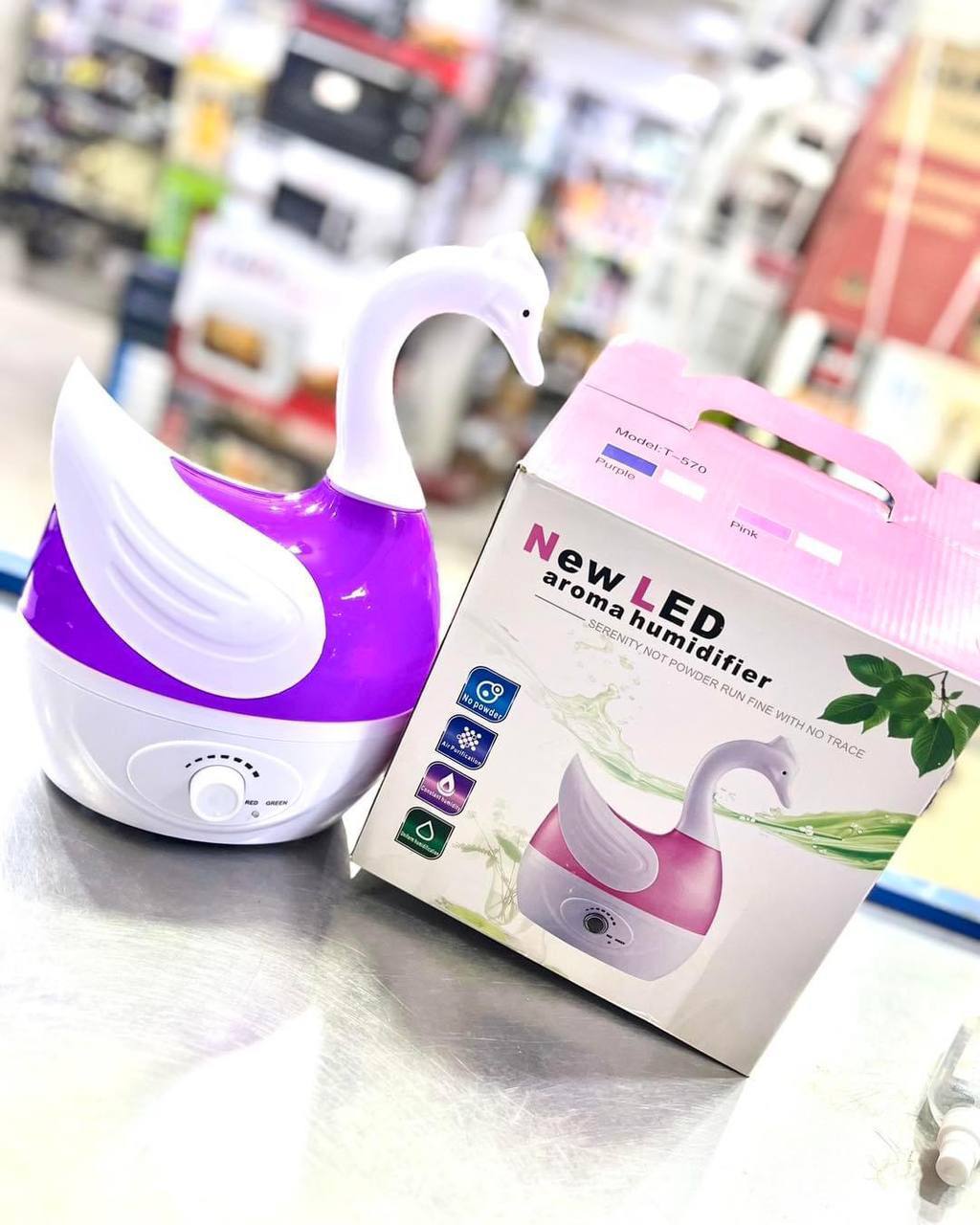 New LED aroma humidifier