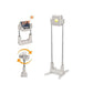 مصباح شمسي محمول بتقنية LED مع ارتفاع قابل للتعديل وحامل قابل للتوجيه Lampe Solaire LED Portable avec Hauteur Réglable et Support Orientable