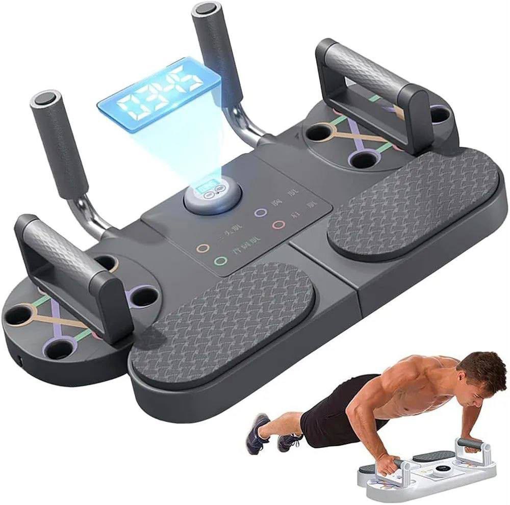 لوح تدريب متعدد الوظائف مع عداد رقمي Planche de Musculation Multifonctionnelle avec Compteur Numérique